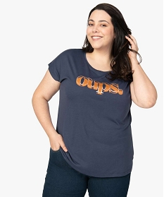 tee-shirt femme grande taille a manches courtes a motifs imprime tee shirts tops et debardeurs9551201_1