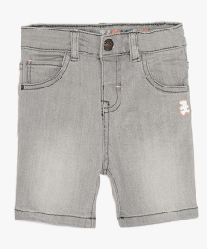 bermuda bebe garcon aspect delave - lulu castagnette gris9578401_1