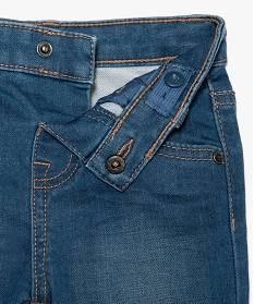 short bebe garcon en jean extensible bleu shorts9578501_2