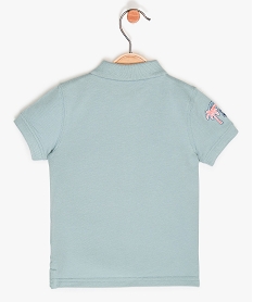 polo bebe garcon imprime - lulu castagnette bleu9586801_4