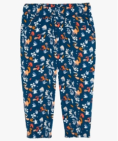 pantalon bebe fille fluide a motif floral imprime pantalons et jeans9597001_1