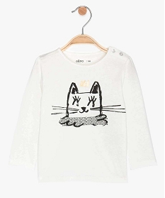 LAYETTE VERT TEE-SHIRT BLANC/BLANC:40319570163-Coton////