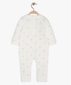 pyjama bebe sans pieds en jersey imprime etoiles beige9617201_3