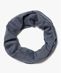 foulard garcon raye snood multiposition imprime9634501_1