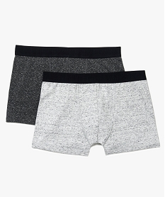 boxer en coton stretch homme (lot de 2) gris boxers et calecons9671301_2