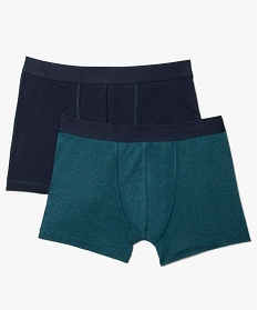 GEMO Boxer en coton stretch homme (lot de 2) Bleu