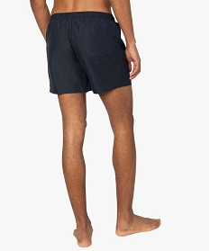 short de bain homme uni bleu9674701_3