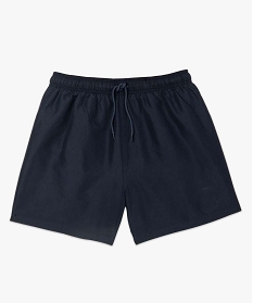 short de bain homme uni bleu9674701_4