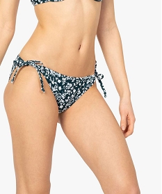 bas de maillot de bain femme a nouer sur les hanches imprime9686601_1