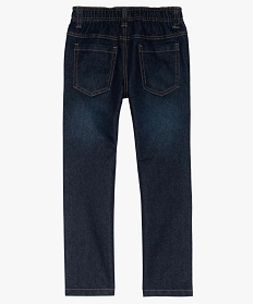 jean garcon regular avec taille elastiquee bleu jeans9714301_2