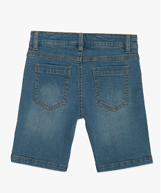 bermuda garcon en jean coupe regular gris shorts bermudas et pantacourts9714901_2