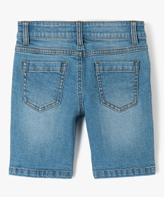 bermuda garcon en jean coupe regular gris9714901_4