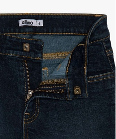 bermuda garcon en jean coupe regular bleu9715001_3