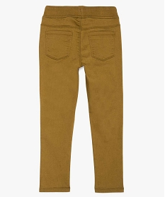 pantalon garcon en toile ultra resistante brun9716501_3