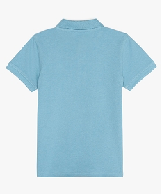polo garcon en maille piquee 100 coton bio bleu9723201_4