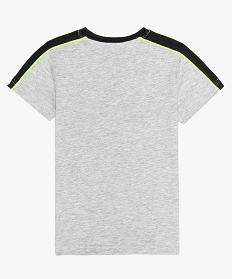 tee-shirt garcon pour le sport avec motif fantaisie gris9726001_2
