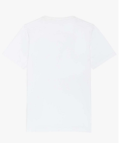 tee-shirt garcon avec inscription sur le theme jeu video blanc tee-shirts9744601_2