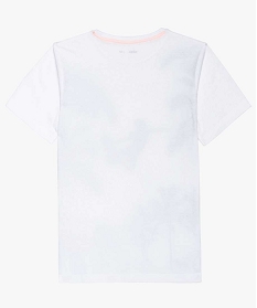 tee-shirt garcon a grand imprime sur lavant blanc tee-shirts9746301_2