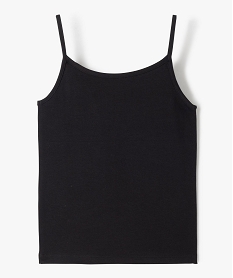 debardeur a fines bretelles fille noir standard debardeurs9768901_3