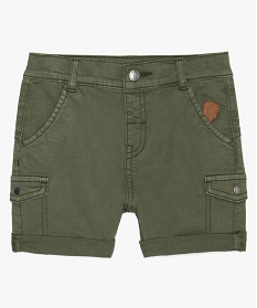 short bebe garcon extensible look baroudeur vert shorts9842101_1