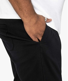 pantalon de jogging homme contenant du coton bio noir9896001_2