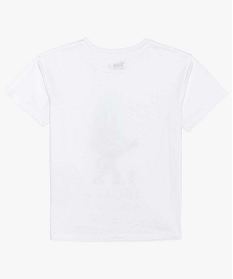 tee-shirt fille avec motif trolls  - dreamworks blanc tee-shirts9911101_2