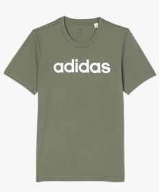 tee-shirt homme imprime - adidas vert polos9960601_4