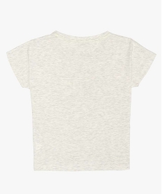 tee-shirt fille imprime coupe loose - kappa gris tee-shirts9969001_2