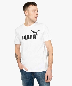 tee-shirt homme coupe regular - puma blanc polos9969101_1