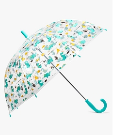 parapluie enfant avec motifs dinosaures blanc standard9970801_1