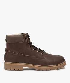 GEMO Boots homme à doublure chaude - Les Supaires Brun