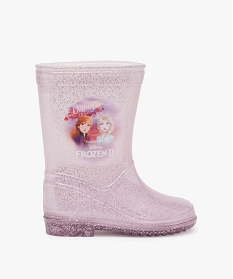 bottes de pluie fille a paillettes – la reine des neiges violet bottes de pluiesA076301_1