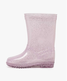 bottes de pluie fille a paillettes – la reine des neiges violet bottes de pluiesA076301_3