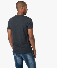 tee-shirt homme regular a manches courtes en coton bio gris tee-shirtsA110801_3