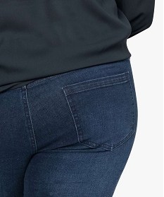 jean femme slim 4 poches bleu pantalons et jeansA119101_2