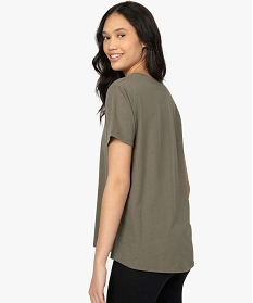 tee-shirt femme a manches courtes avec dos plus long vertA150101_3