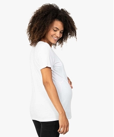 tee-shirt de grossesse avec inscription imprimeA155701_3