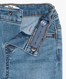 jean coupe slim bebe garcon bleu chine jeansA165001_2