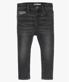 GEMO Jean slim délavé bébé garçon gris standard