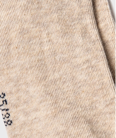 collants chauds uni en coton fille[missing] beige chine collantsA197101_3