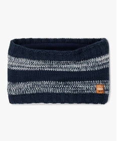 echarpe snood bebe garcon a larges bandes chinees bleu accessoiresA202701_1