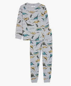 pyjama garcon en jersey chine avec motifs dinosaures imprime pyjamasA223401_1