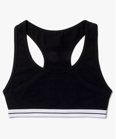 GEMO Brassière avec dos nageur fille Noir