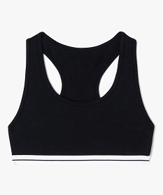 brassiere fille avec dos nageur noir soutiens-gorge brassieresA226401_3
