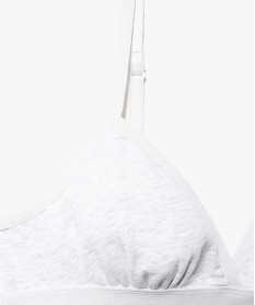 soutien-gorge triangle a fines bretelles fille gris standard soutiens-gorge brassieresA230601_2