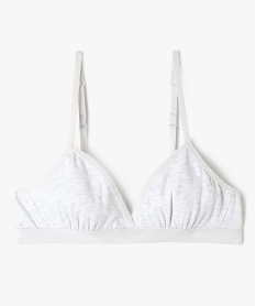 soutien-gorge triangle a fines bretelles fille gris standard soutiens-gorge brassieresA230601_4