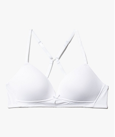 soutien-gorge avec bonnets paddes et bretelles multipositions fille blanc soutiens-gorge brassieresA230701_3