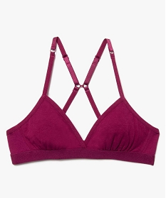 GEMO Soutien-gorge triangle à fines bretelles fille Rose