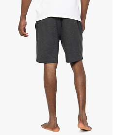 short de pyjama en jersey a taille elastique homme grisA235701_3