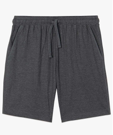 short de pyjama en jersey a taille elastique homme grisA235701_4